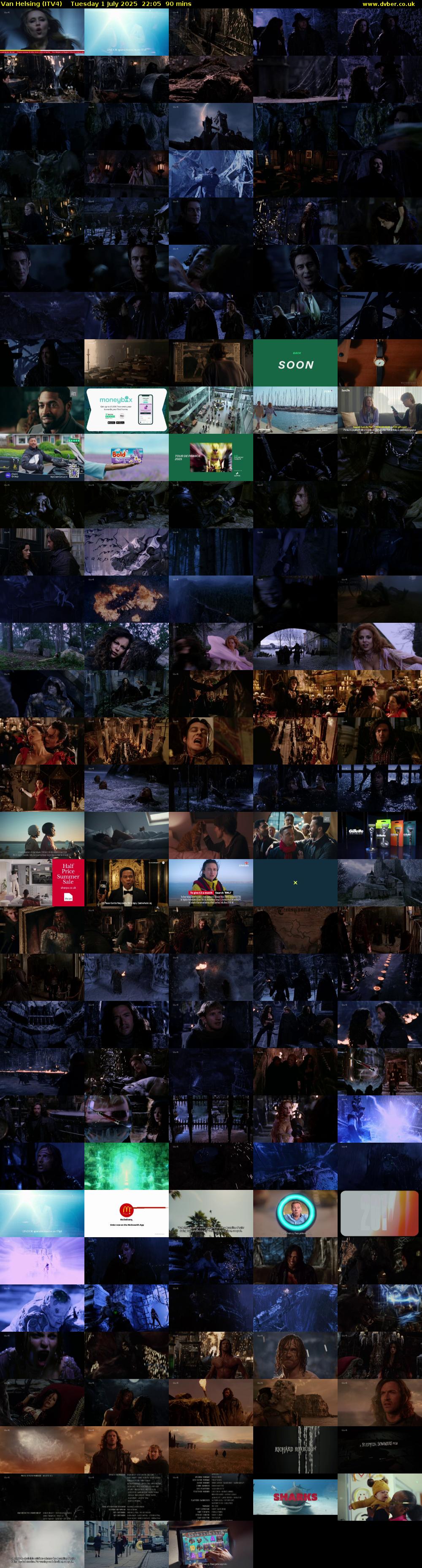 Van Helsing (ITV4) Tuesday 1 July 2025 22:05 - 23:35