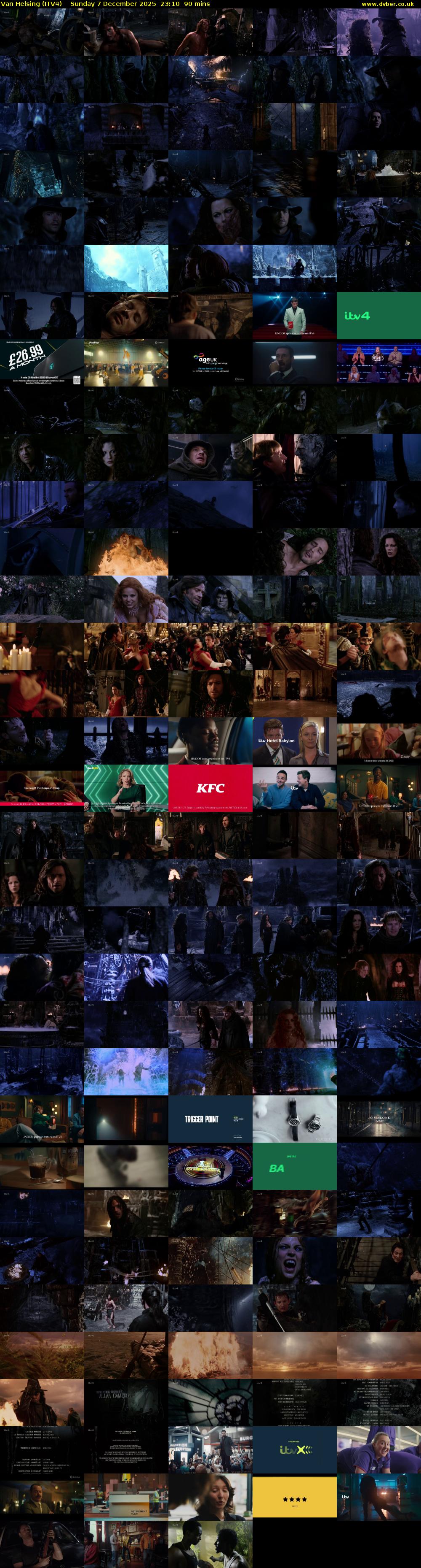Van Helsing (ITV4) Sunday 7 December 2025 23:10 - 00:40