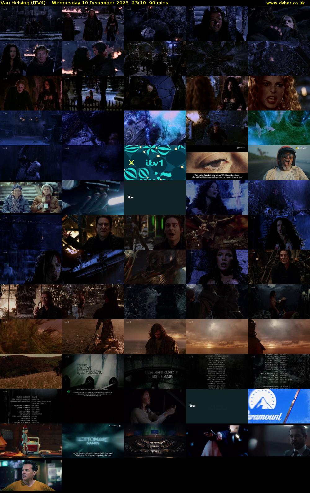 Van Helsing (ITV4) Wednesday 10 December 2025 23:10 - 00:40