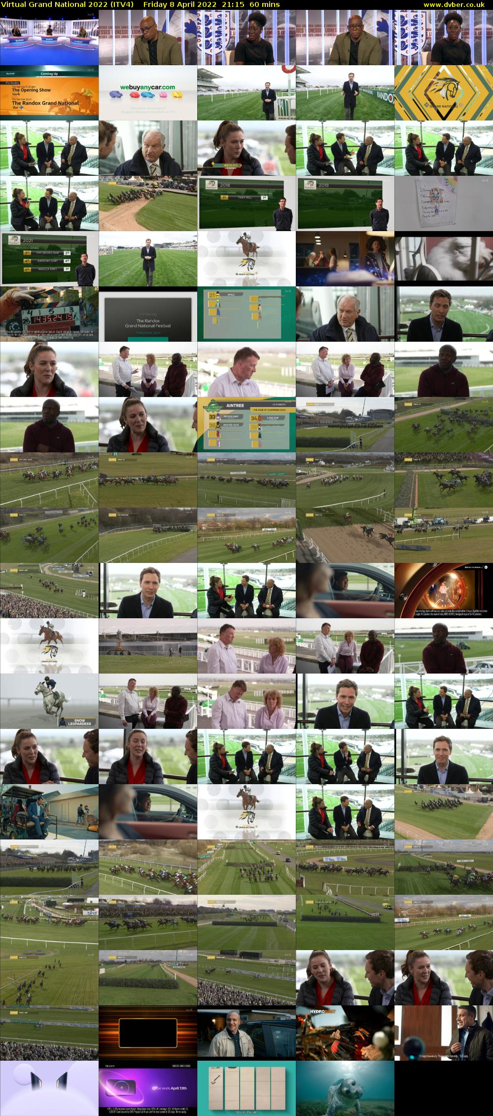 Virtual Grand National 2022 (ITV4) Friday 8 April 2022 21:15 - 22:15