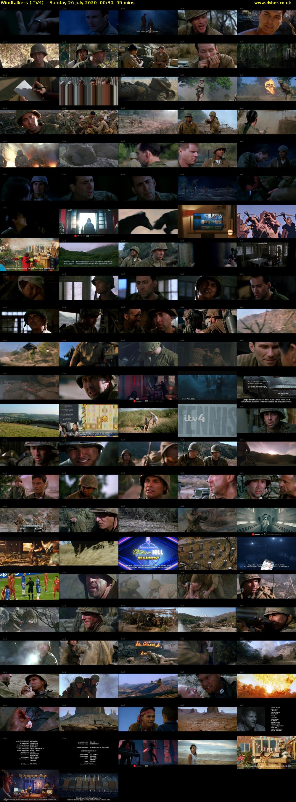 Windtalkers (ITV4) Sunday 26 July 2020 00:30 - 02:05