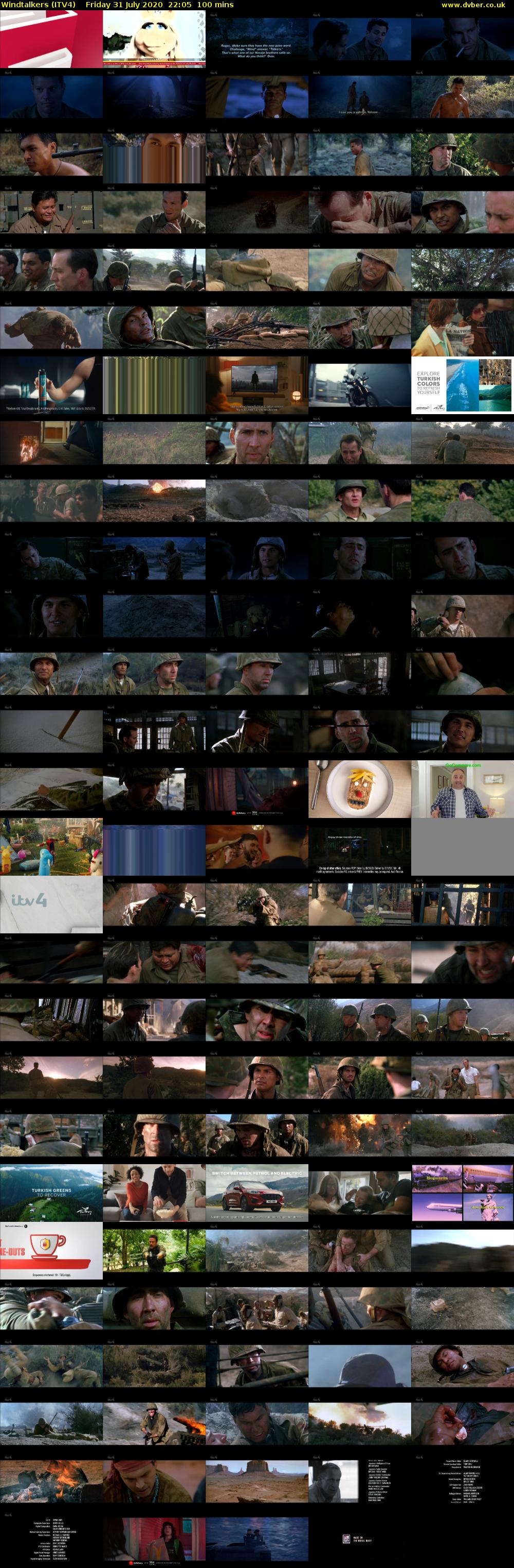 Windtalkers (ITV4) Friday 31 July 2020 22:05 - 23:45