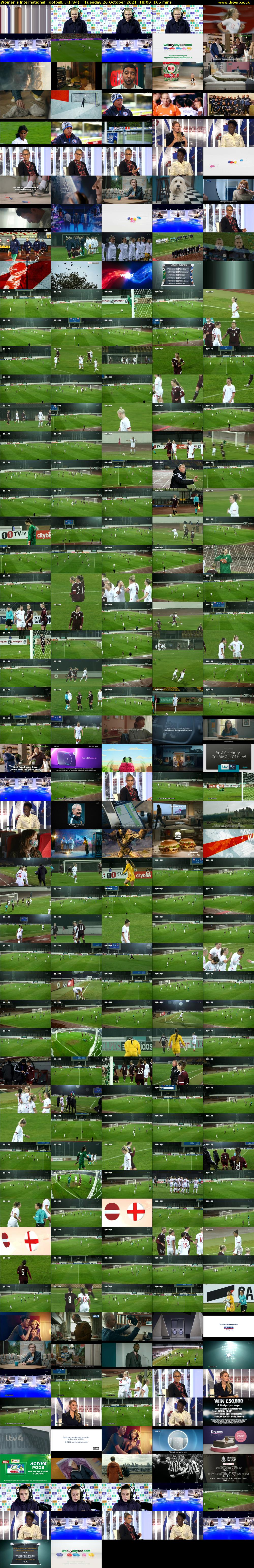 Women's International Football... (ITV4) Tuesday 26 October 2021 18:00 - 20:45