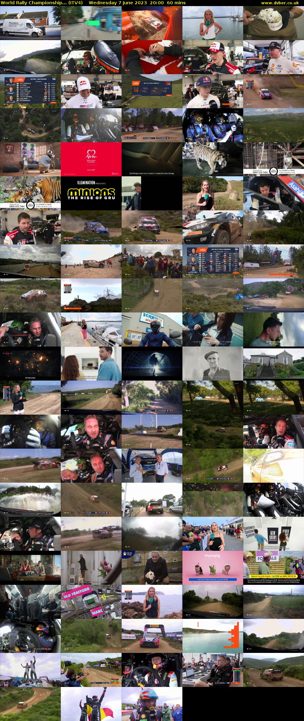 World Rally Championship... (ITV4) Wednesday 7 June 2023 20:00 - 21:00