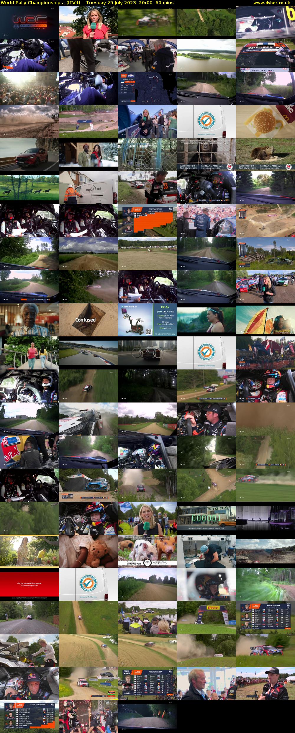 World Rally Championship... (ITV4) Tuesday 25 July 2023 20:00 - 21:00