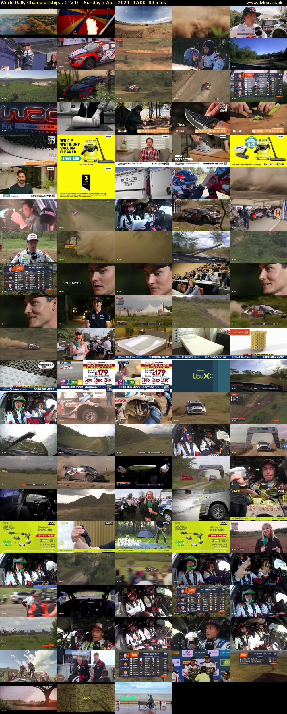 World Rally Championship... (ITV4) Sunday 7 April 2024 07:00 - 08:00