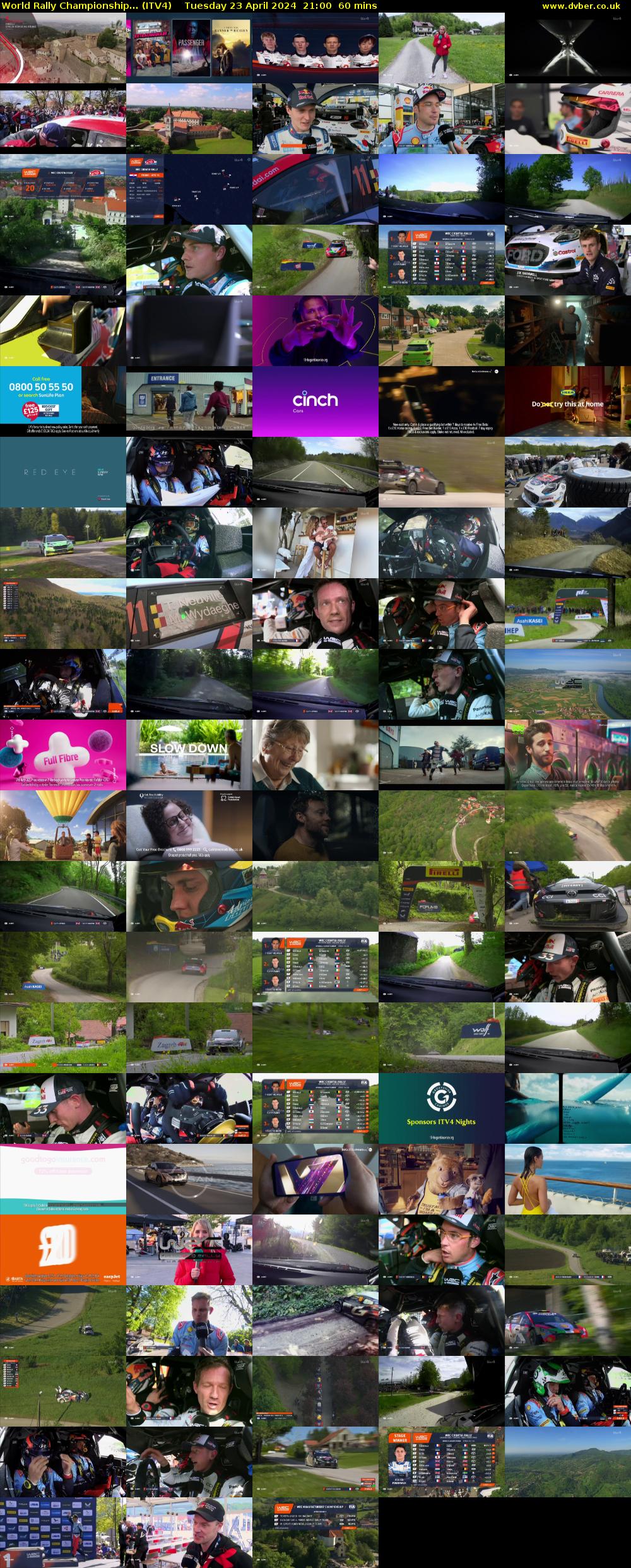 World Rally Championship... (ITV4) Tuesday 23 April 2024 21:00 - 22:00