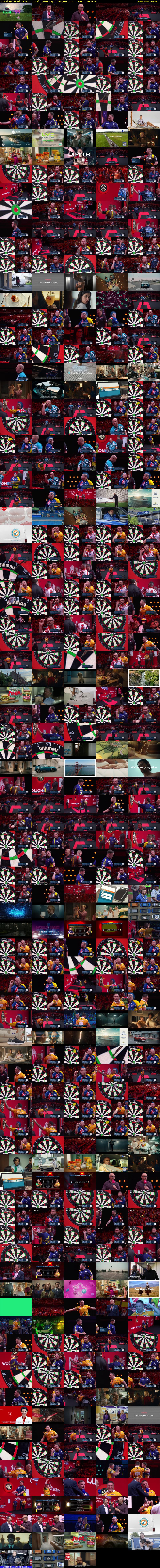 World Series of Darts:... (ITV4) Saturday 10 August 2024 17:00 - 21:00