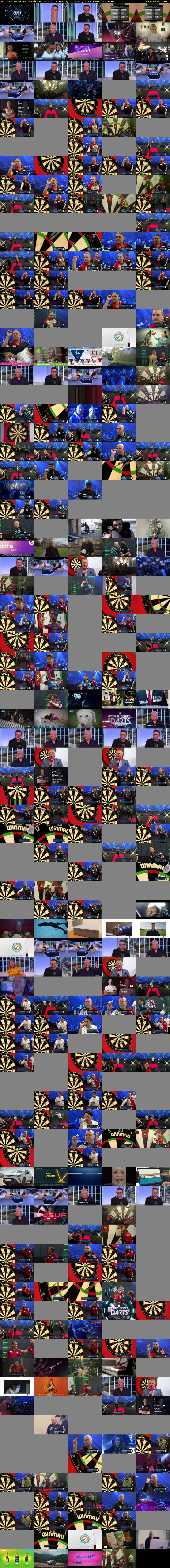 World Series of Darts: Bahrain... (ITV4) Thursday 12 January 2023 16:00 - 20:00