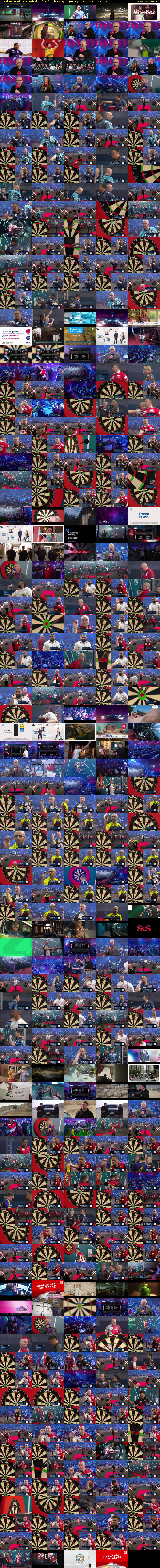 World Series of Darts: Bahrain... (ITV4) Thursday 16 January 2025 17:00 - 21:00