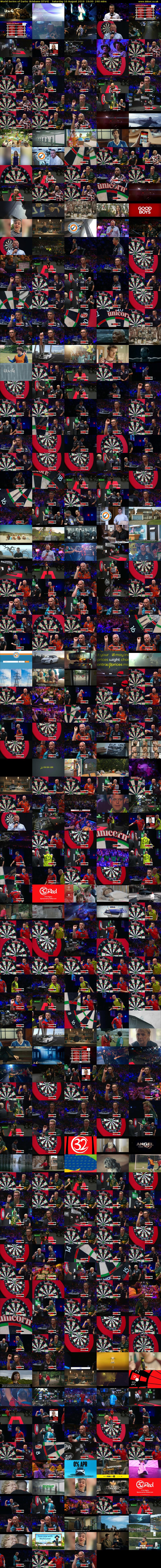 World Series of Darts: Brisbane (ITV4) Saturday 10 August 2019 19:00 - 23:00