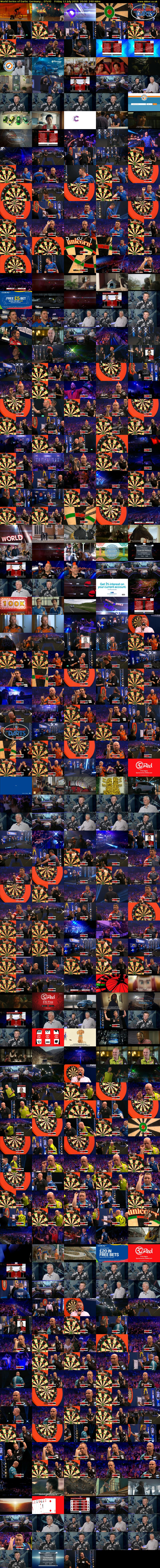 World Series of Darts: Germany... (ITV4) Friday 12 July 2019 20:00 - 00:00