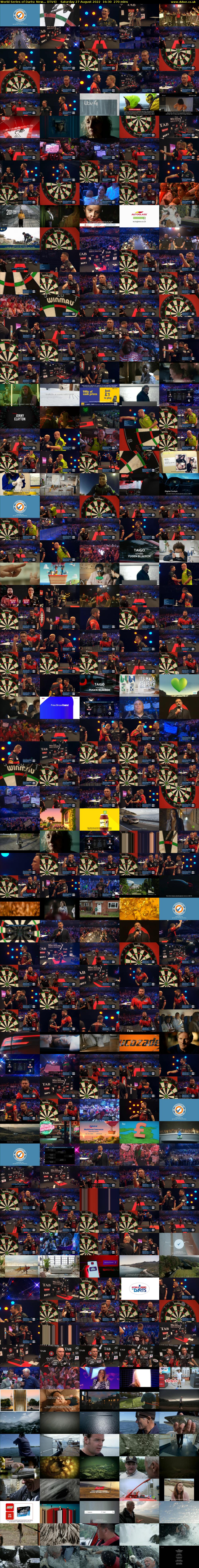 World Series of Darts: New... (ITV4) Saturday 27 August 2022 16:30 - 21:00