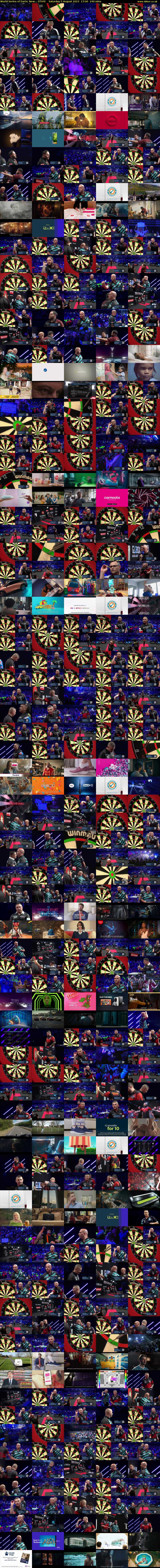 World Series of Darts: New... (ITV4) Saturday 5 August 2023 17:00 - 21:00