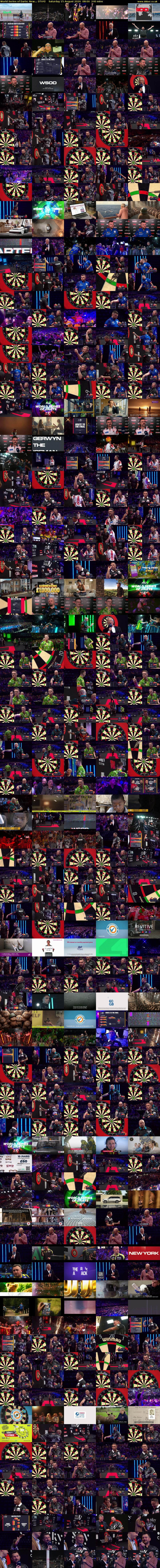 World Series of Darts: New... (ITV4) Saturday 15 August 2026 08:00 - 12:00