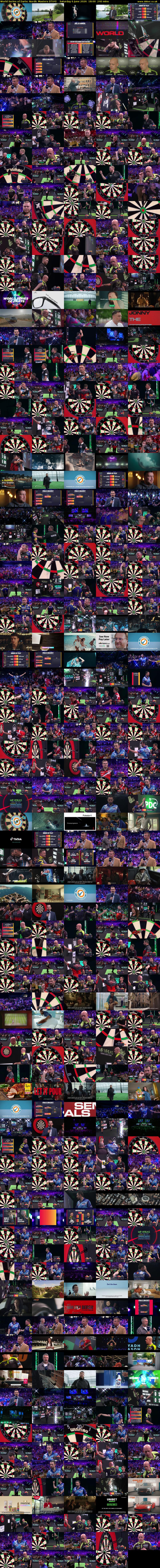 World Series of Darts: Nordic Masters (ITV4) Saturday 6 June 2026 18:00 - 22:00