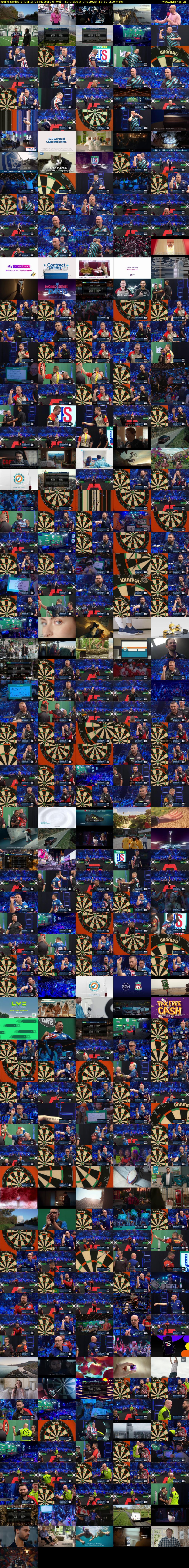 World Series of Darts: US Masters (ITV4) Saturday 3 June 2023 17:30 - 21:00