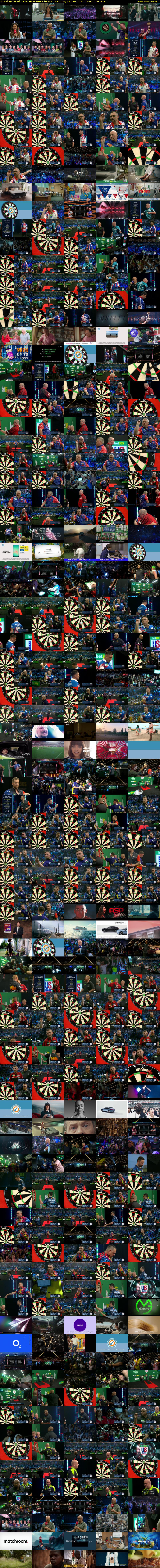 World Series of Darts: US Masters (ITV4) Saturday 28 June 2025 17:00 - 21:00