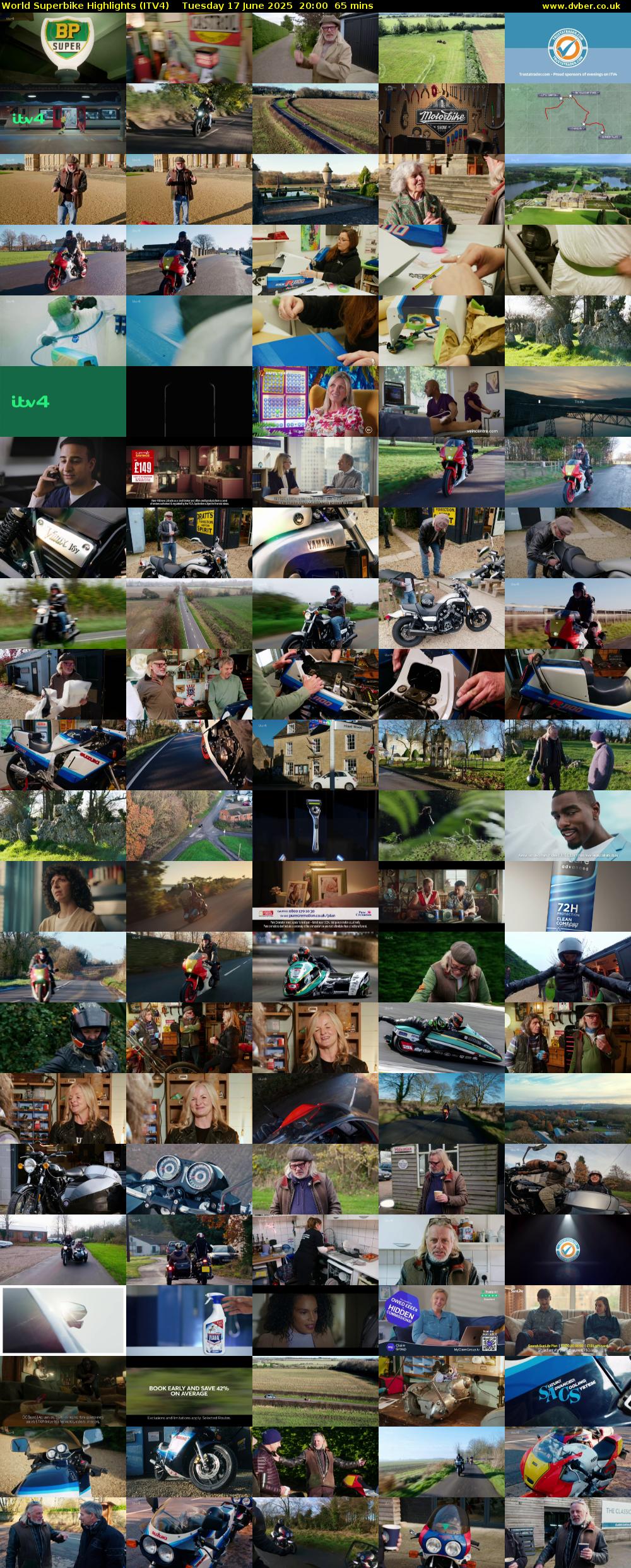 World Superbike Highlights (ITV4) Tuesday 17 June 2025 20:00 - 21:05