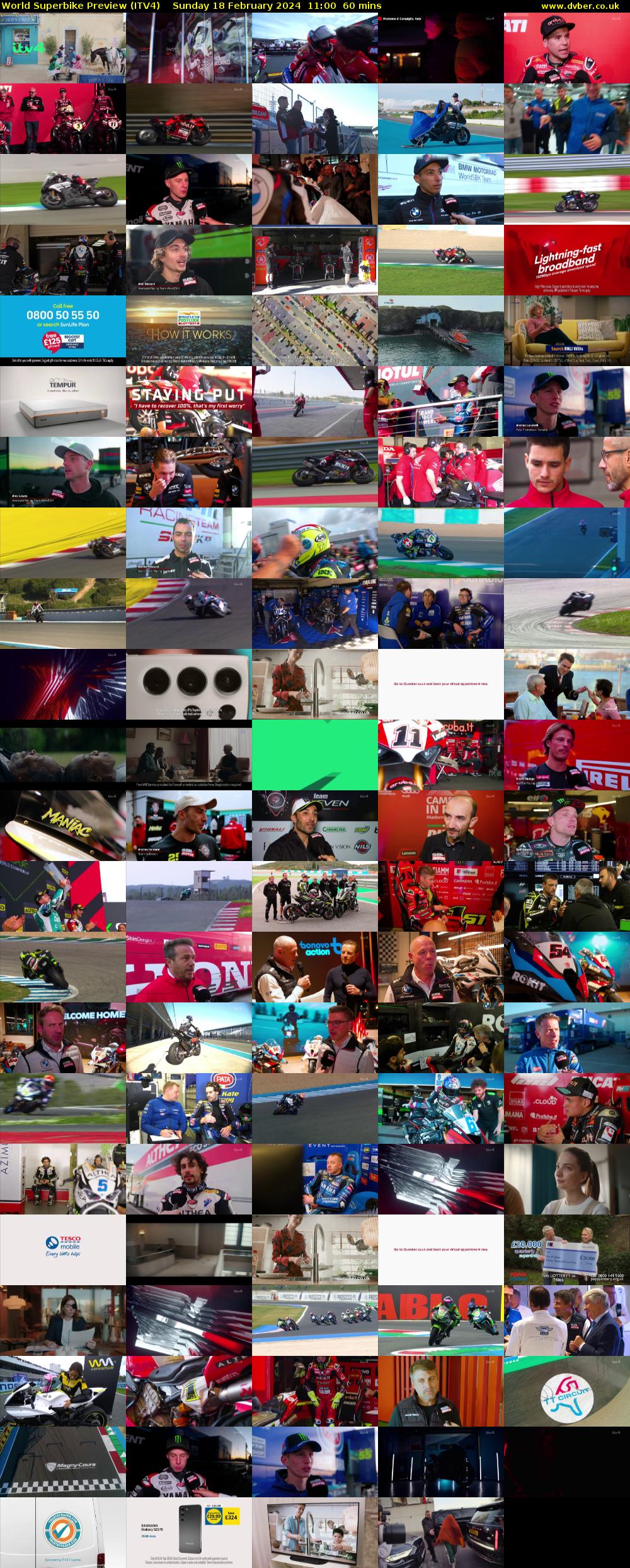 World Superbike Preview (ITV4) Sunday 18 February 2024 11:00 - 12:00