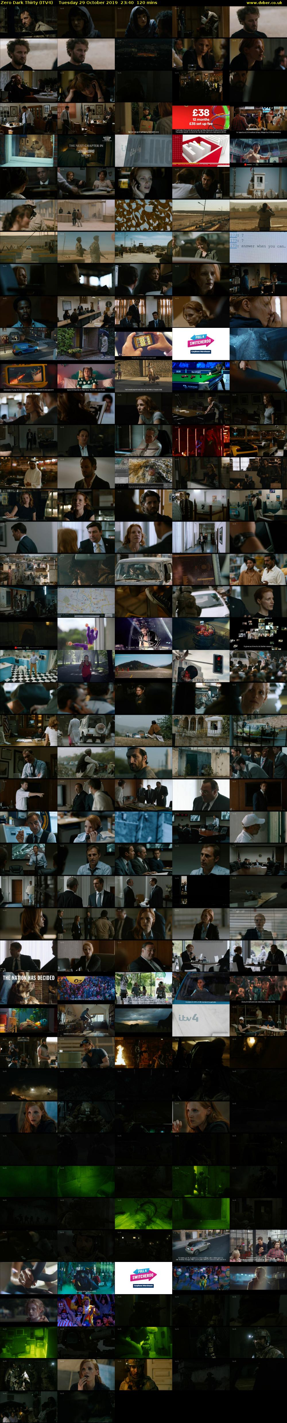 Zero Dark Thirty (ITV4) Tuesday 29 October 2019 23:40 - 01:40