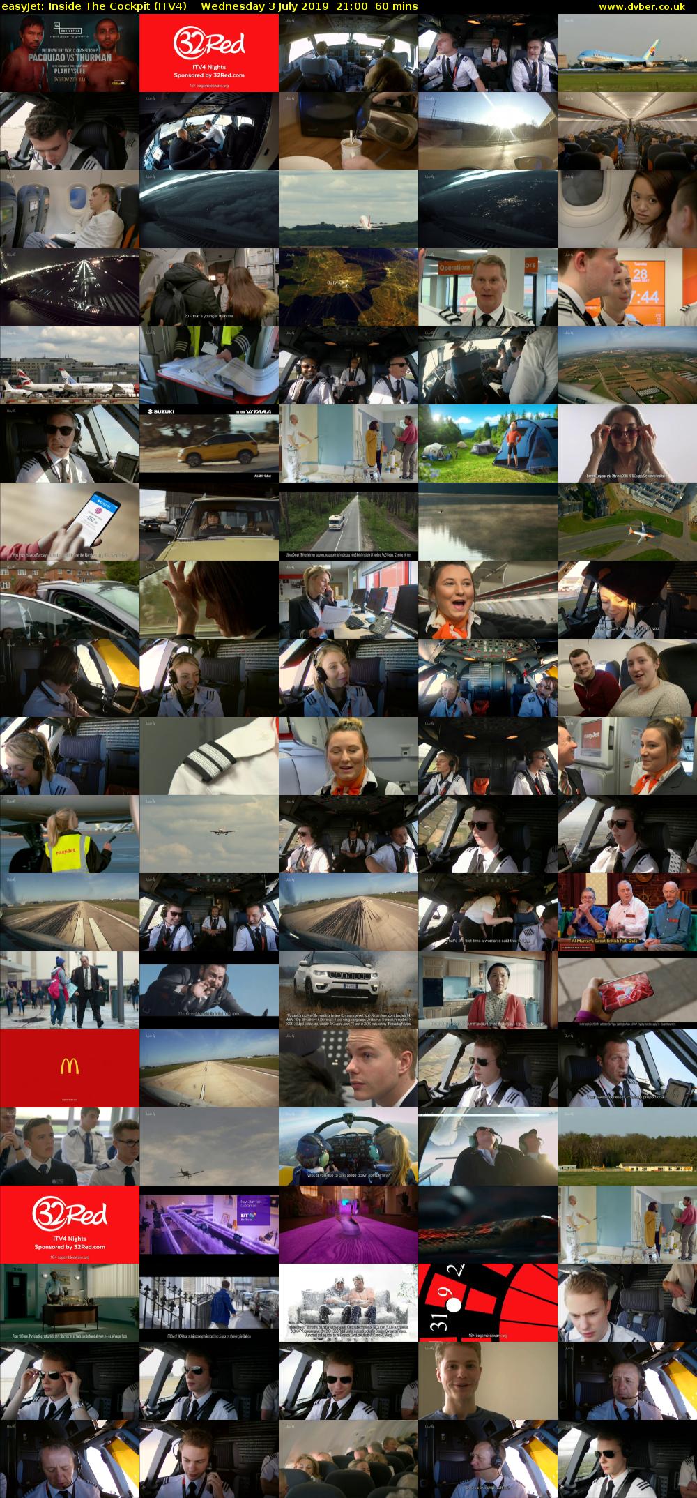 easyJet: Inside The Cockpit (ITV4) Wednesday 3 July 2019 21:00 - 22:00