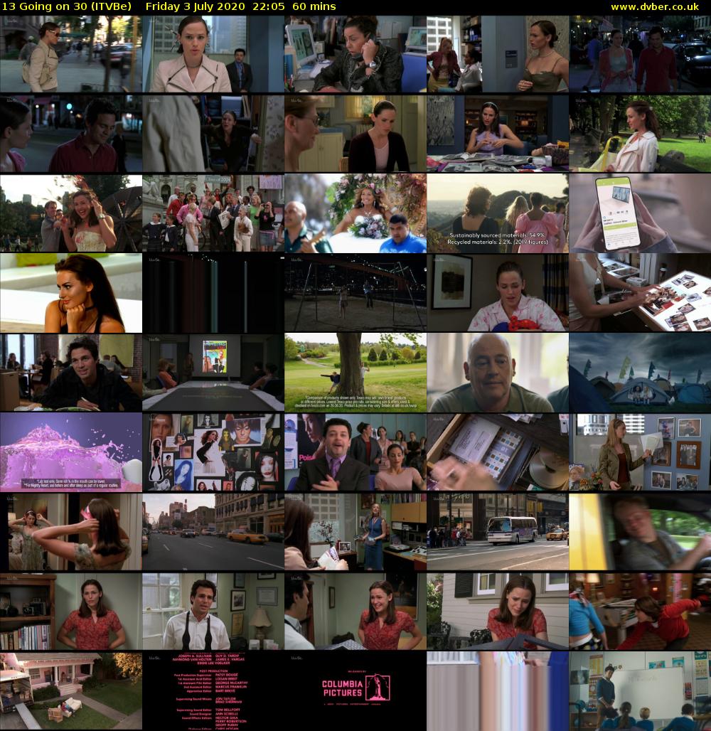 13 Going on 30 (ITVBe) Friday 3 July 2020 22:05 - 23:05