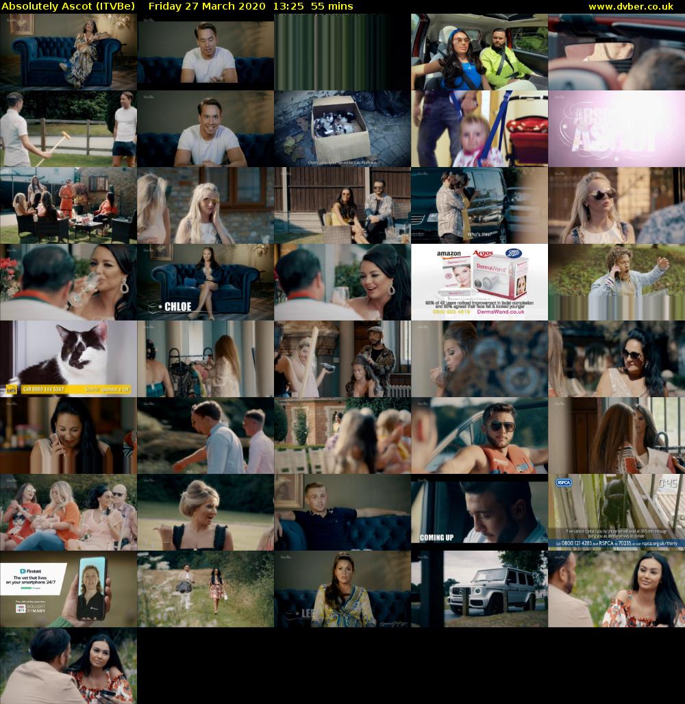 Absolutely Ascot (ITVBe) Friday 27 March 2020 13:25 - 14:20