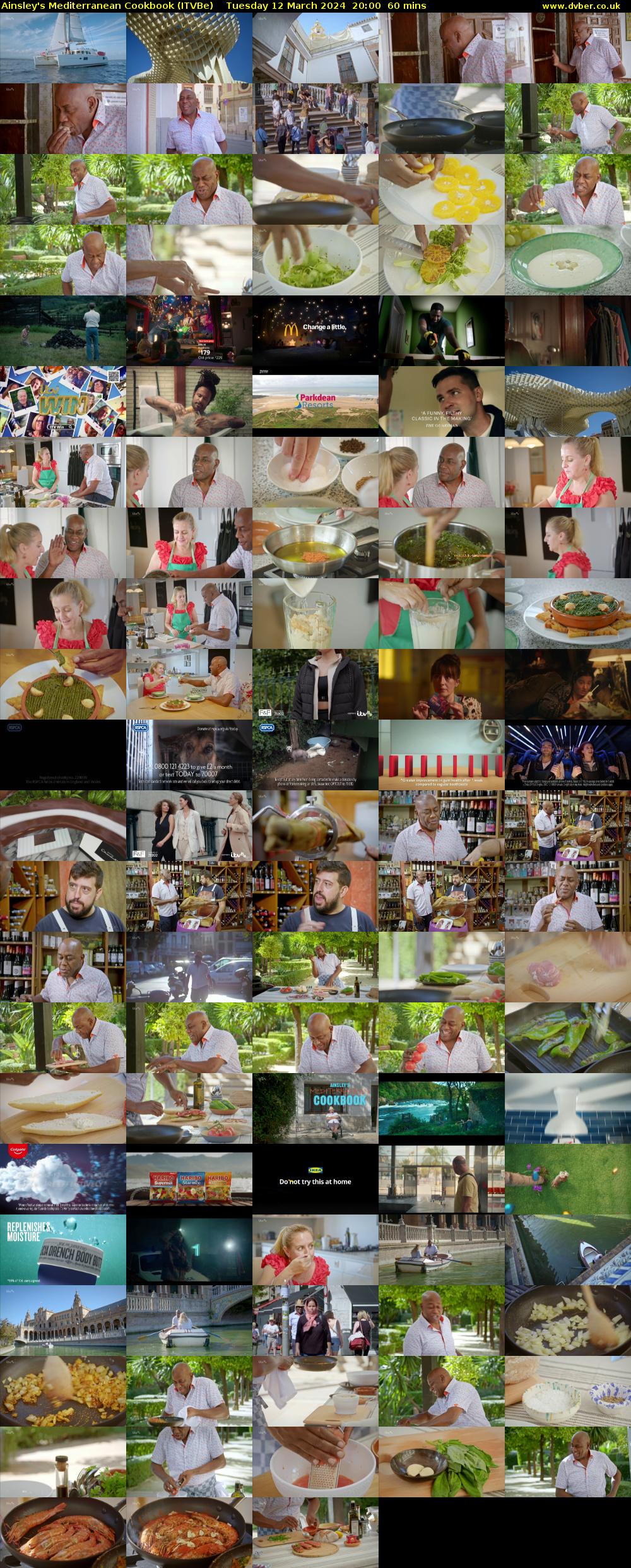 Ainsley's Mediterranean Cookbook (ITVBe) Tuesday 12 March 2024 20:00 - 21:00