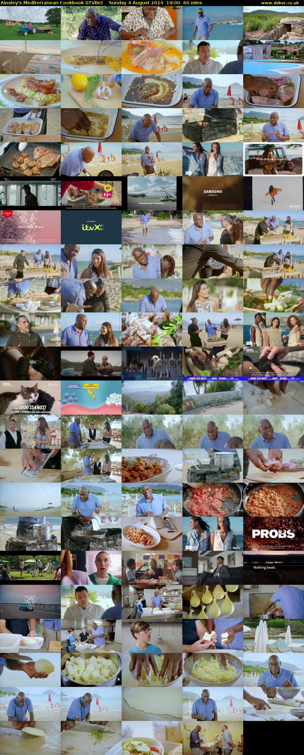 Ainsley's Mediterranean Cookbook (ITVBe) Sunday 4 August 2024 19:00 - 20:00