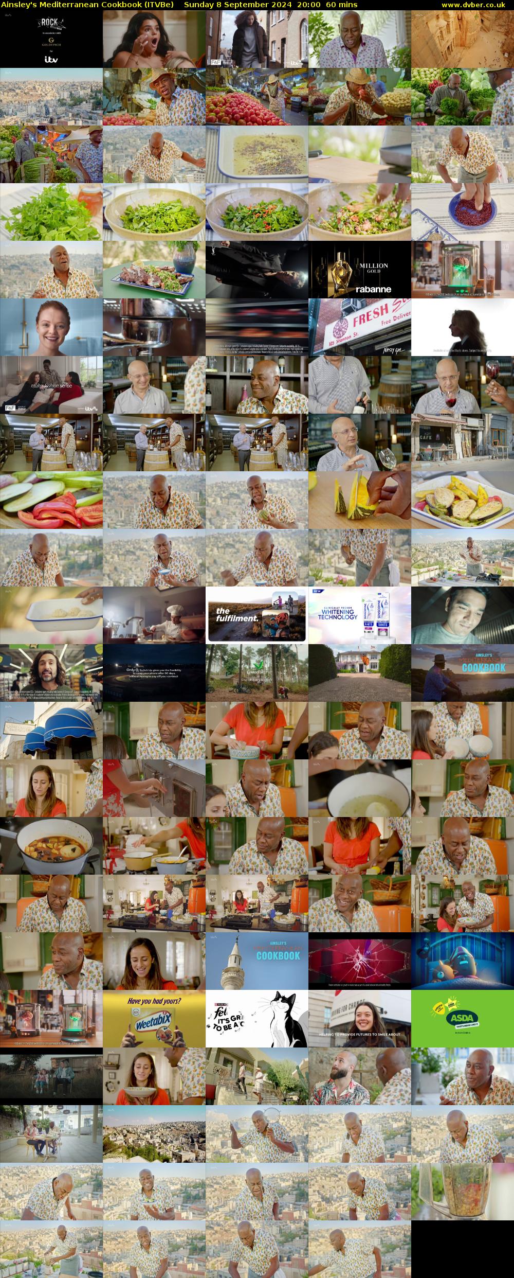 Ainsley's Mediterranean Cookbook (ITVBe) Sunday 8 September 2024 20:00 - 21:00