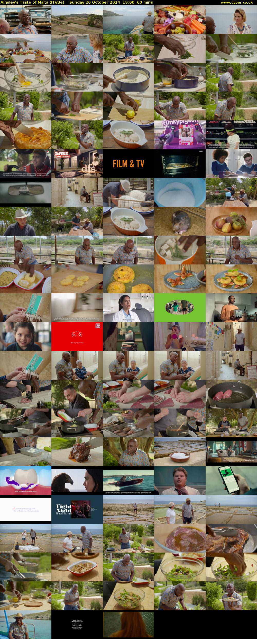 Ainsley's Taste of Malta (ITVBe) Sunday 20 October 2024 19:00 - 20:00