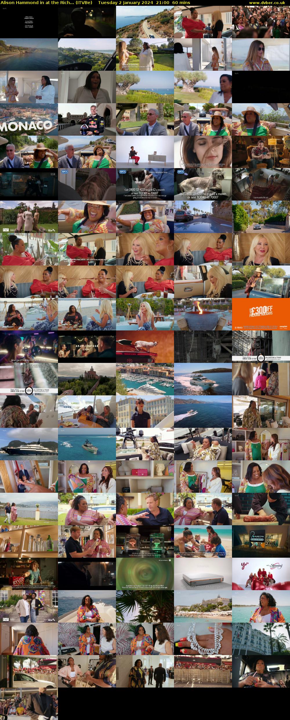 Alison Hammond in at the Rich... (ITVBe) Tuesday 2 January 2024 21:00 - 22:00