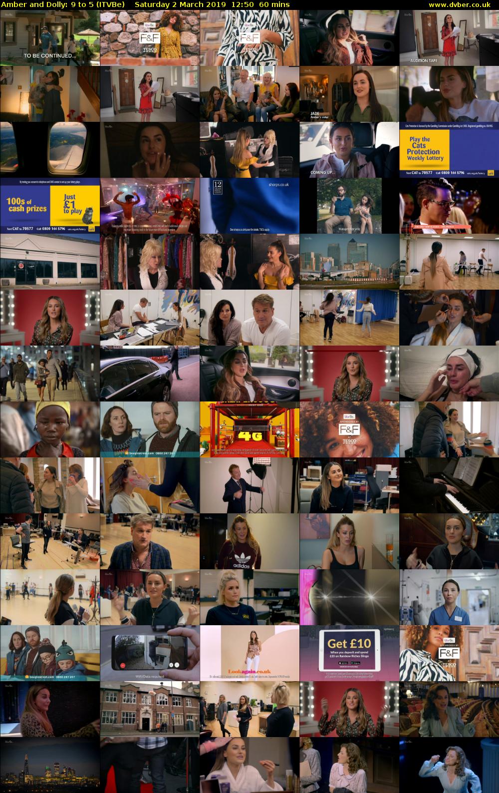 Amber and Dolly: 9 to 5 (ITVBe) Saturday 2 March 2019 12:50 - 13:50