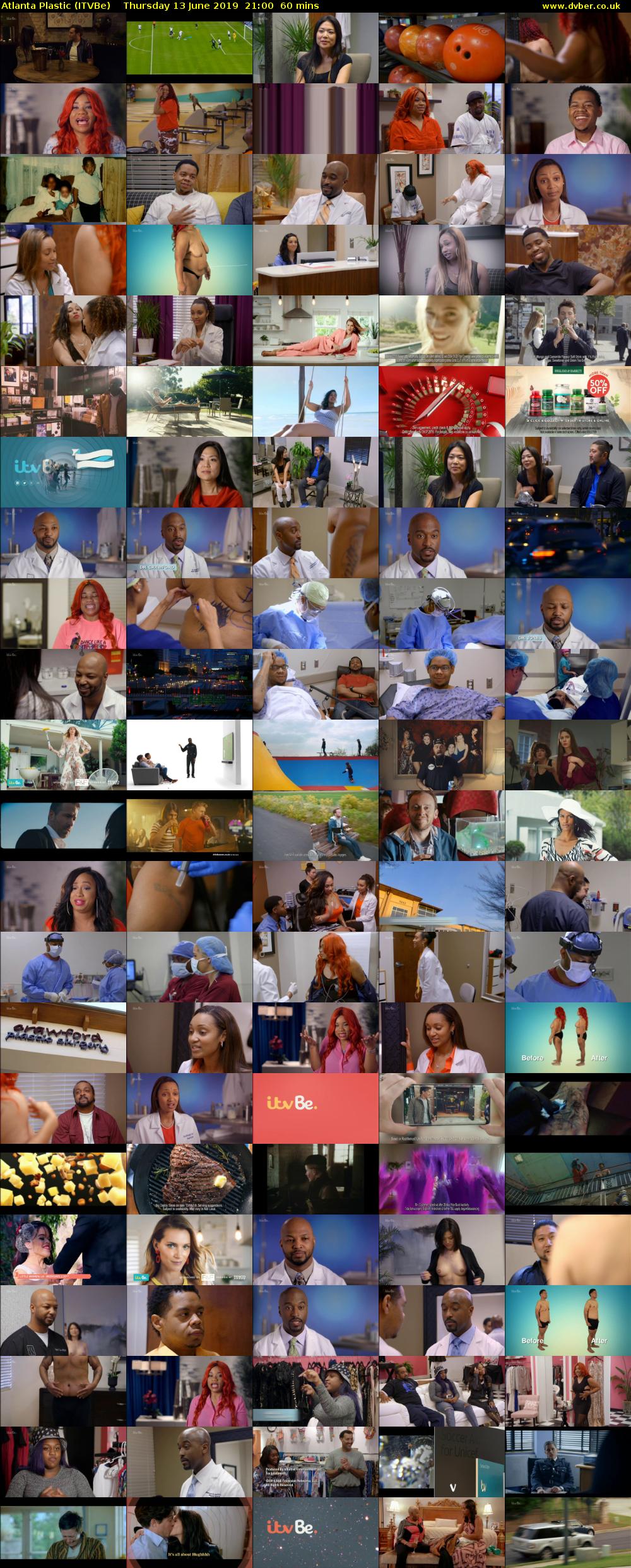 Atlanta Plastic (ITVBe) Thursday 13 June 2019 21:00 - 22:00