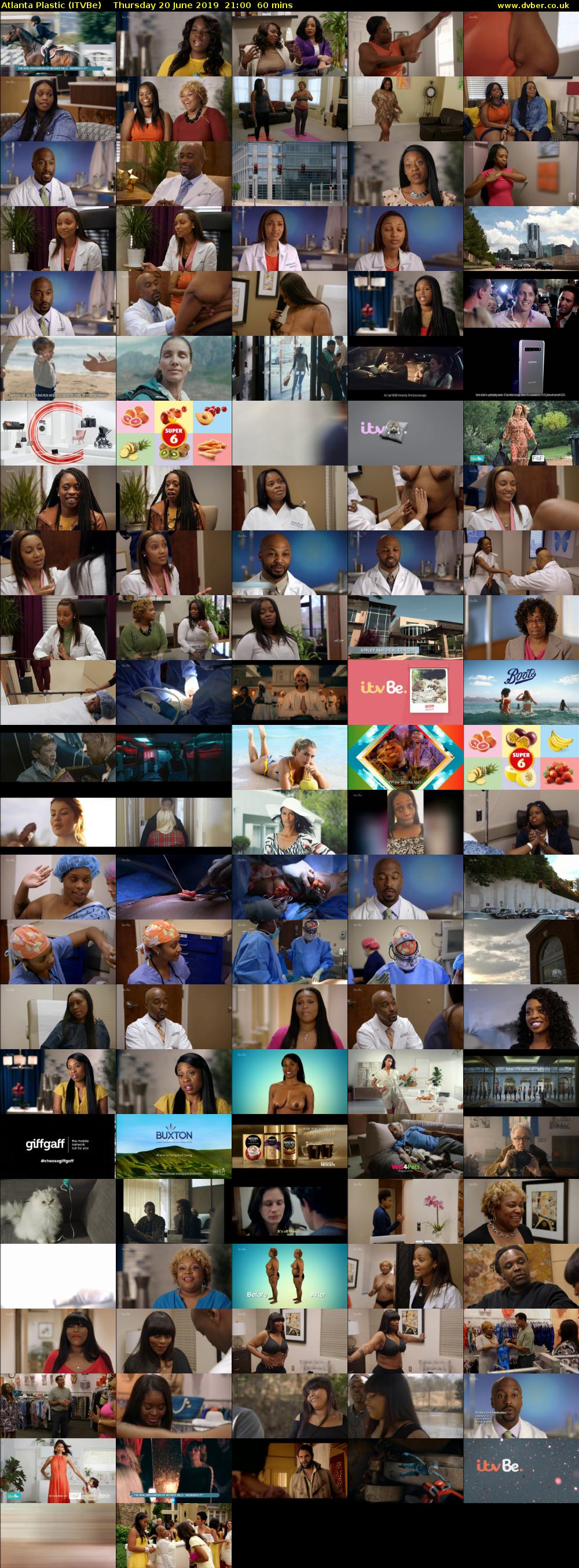 Atlanta Plastic (ITVBe) Thursday 20 June 2019 21:00 - 22:00