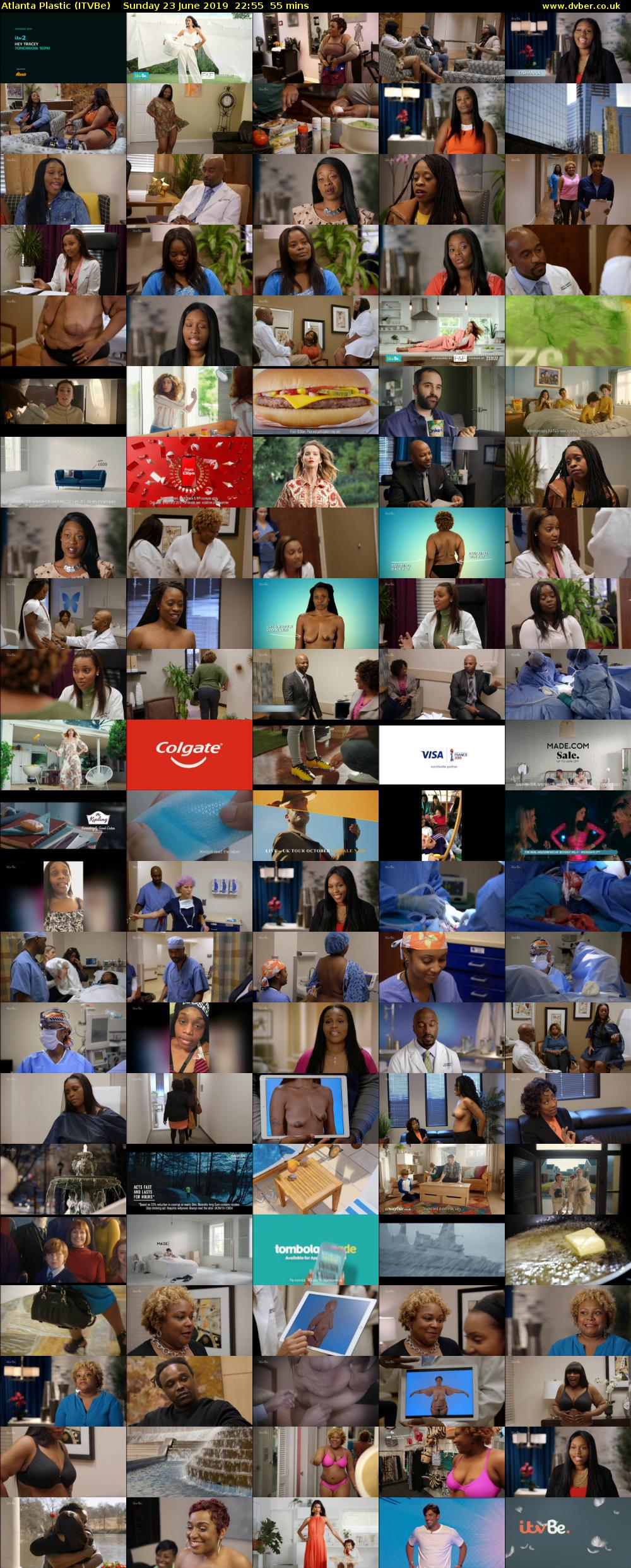 Atlanta Plastic (ITVBe) Sunday 23 June 2019 22:55 - 23:50