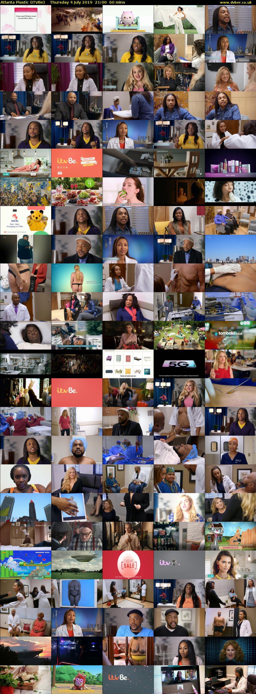 Atlanta Plastic (ITVBe) Thursday 4 July 2019 21:00 - 22:00