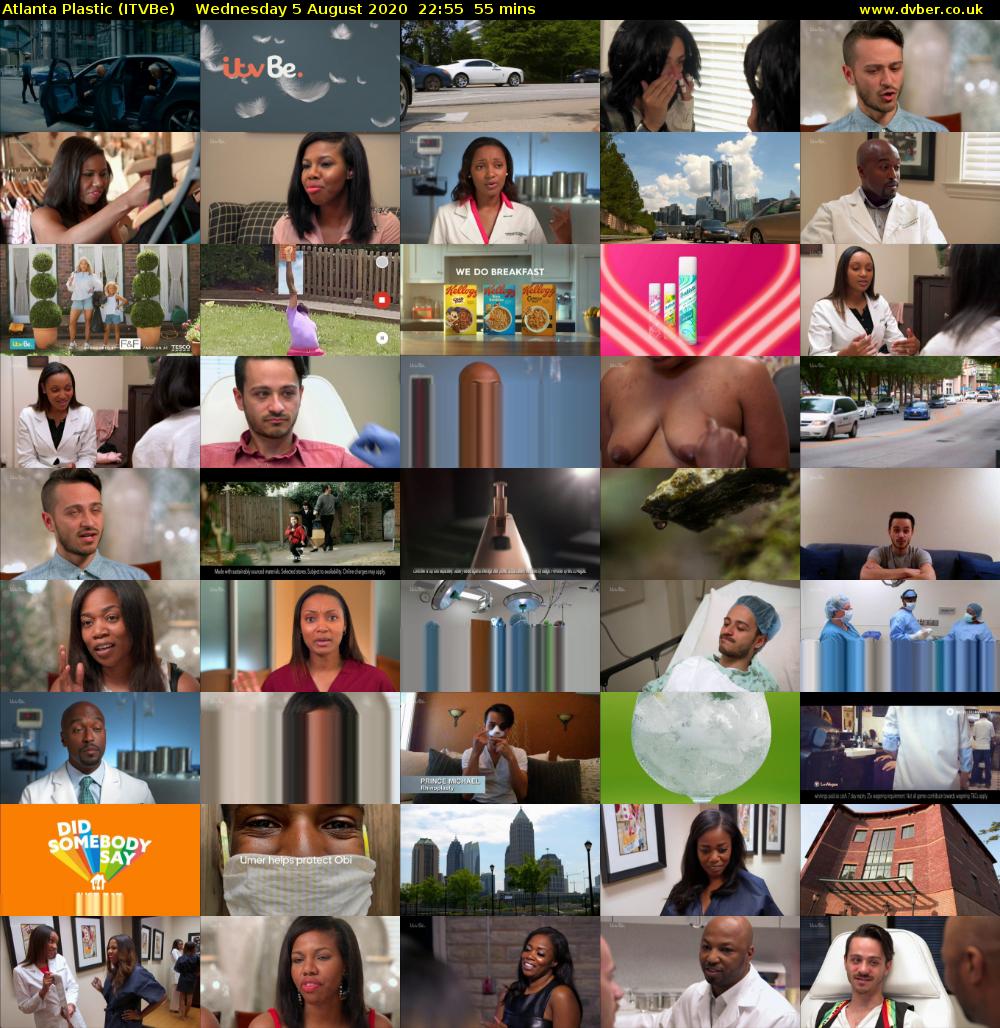 Atlanta Plastic (ITVBe) Wednesday 5 August 2020 22:55 - 23:50