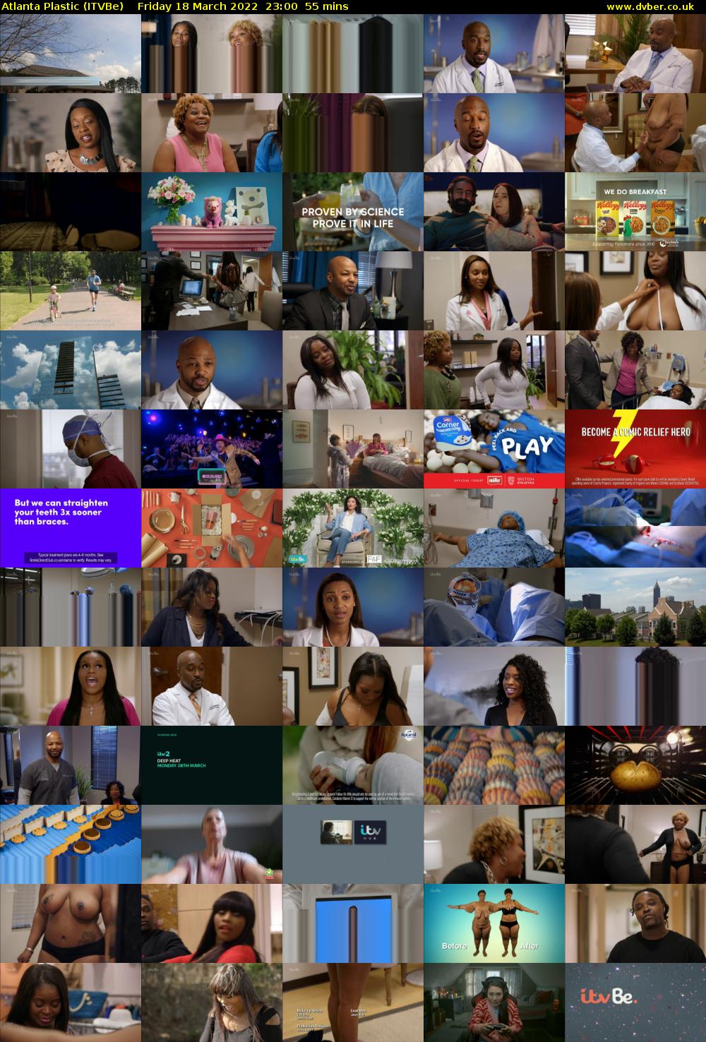 Atlanta Plastic (ITVBe) Friday 18 March 2022 23:00 - 23:55