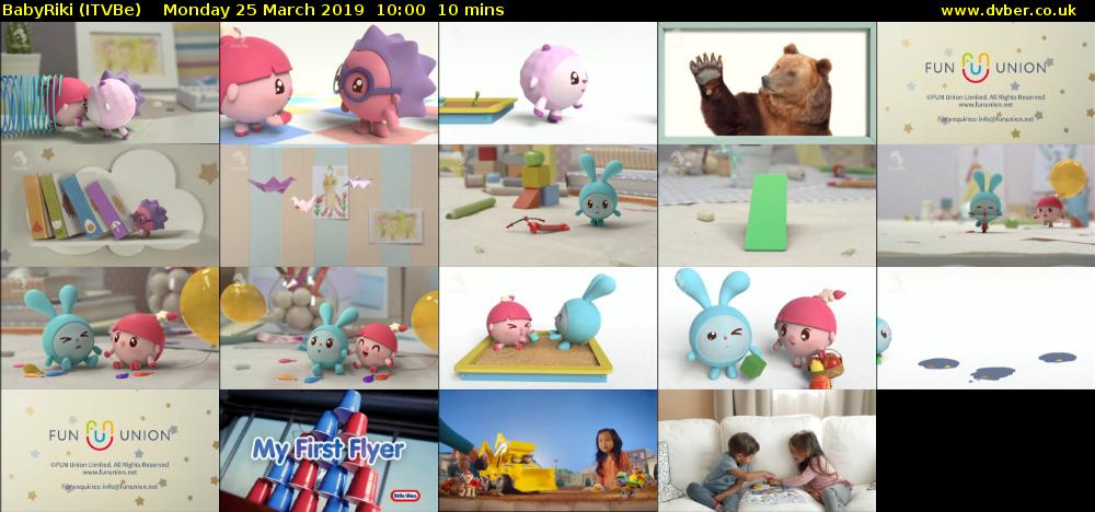 BabyRiki (ITVBe) Monday 25 March 2019 10:00 - 10:10