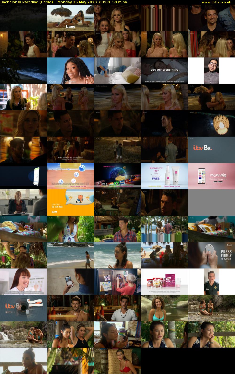 Bachelor in Paradise (ITVBe) Monday 25 May 2020 08:00 - 08:50