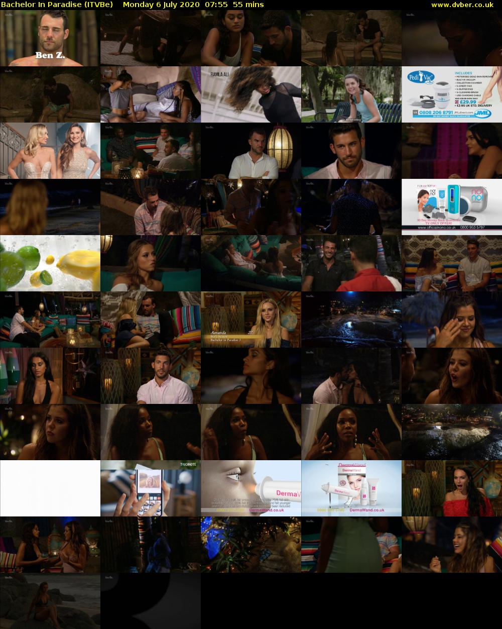 Bachelor in Paradise (ITVBe) Monday 6 July 2020 07:55 - 08:50