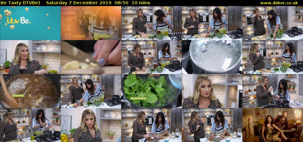Be Tasty (ITVBe) Saturday 7 December 2019 08:50 - 09:00