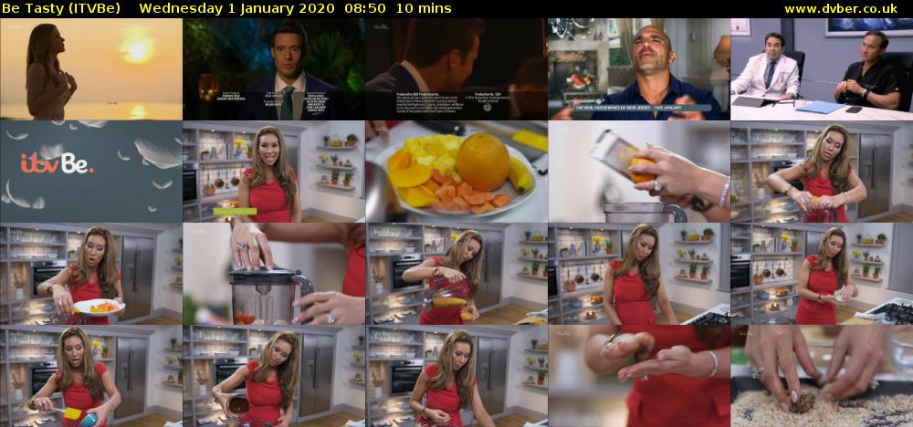 Be Tasty (ITVBe) Wednesday 1 January 2020 08:50 - 09:00
