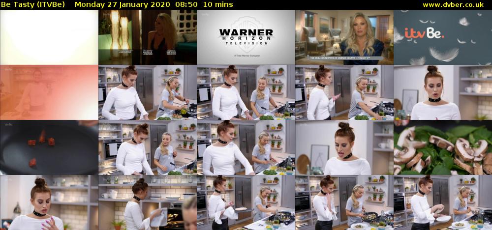 Be Tasty (ITVBe) Monday 27 January 2020 08:50 - 09:00