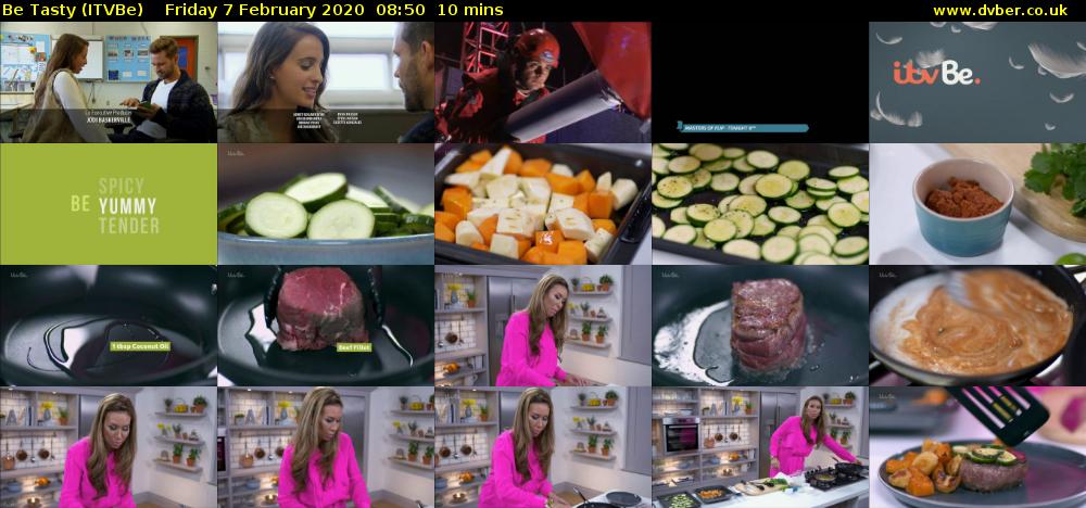 Be Tasty (ITVBe) Friday 7 February 2020 08:50 - 09:00