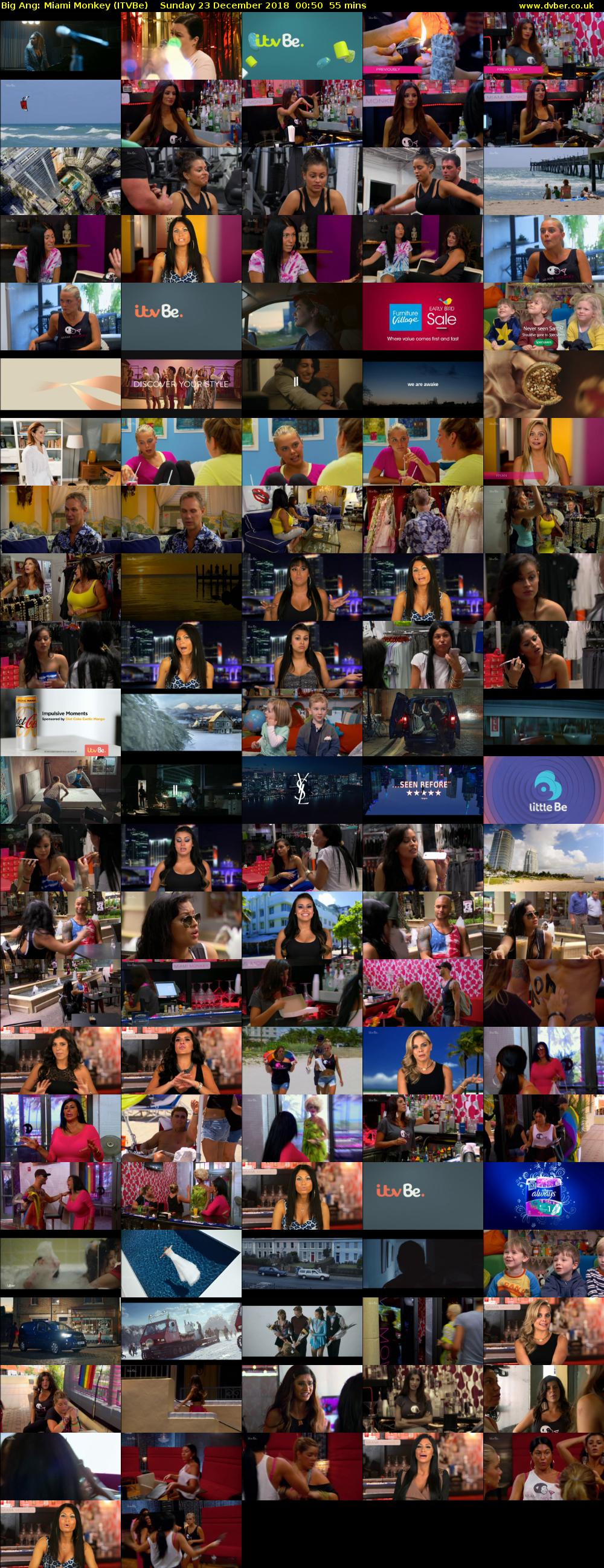 Big Ang: Miami Monkey (ITVBe) Sunday 23 December 2018 00:50 - 01:45