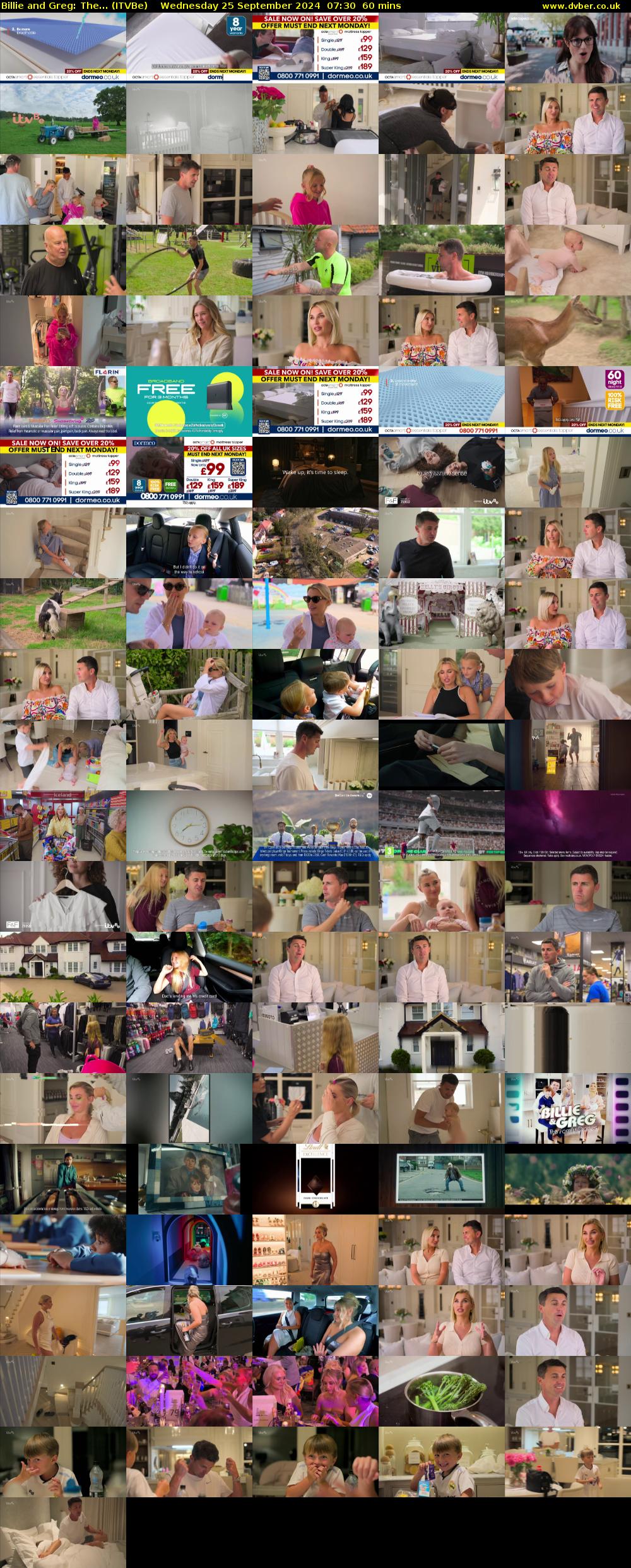 Billie and Greg: The... (ITVBe) Wednesday 25 September 2024 07:30 - 08:30