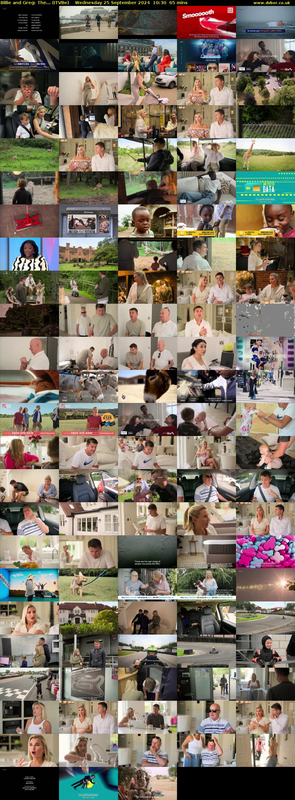 Billie and Greg: The... (ITVBe) Wednesday 25 September 2024 10:30 - 11:35